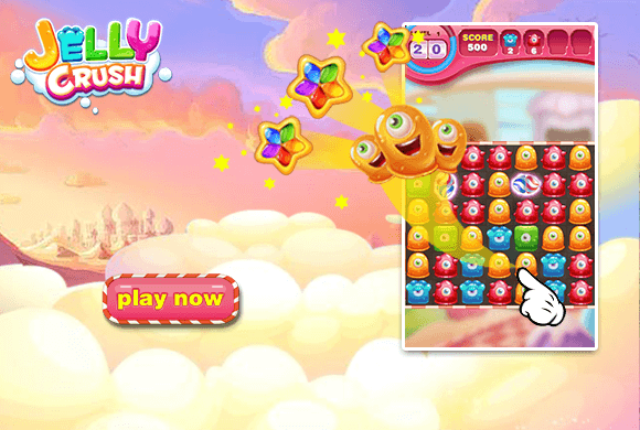 jelly crush MINIGAME